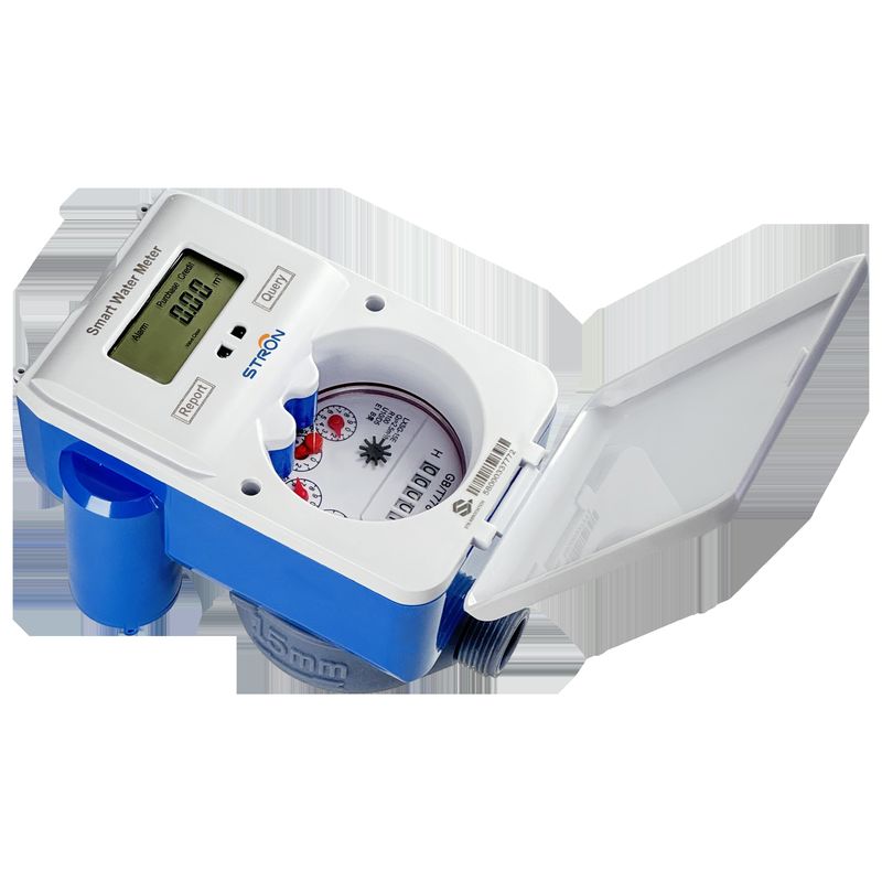 NEMSA-zertifizierter STS-Split-Keypad-Vorauszahlungs-RF-Messing-/Kunststoff-Intelligenter Wasserzähler mit CIU