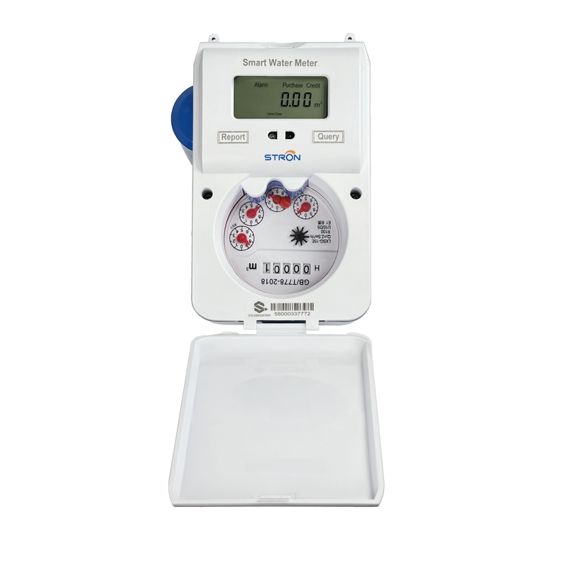 Hochleistungsfähiger drahtloser intelligenter RF Laura Prepaid Wasserzähler Fabrikverkauf IP68 mit geteilter Tastatur Hochleistungsbatterie OEM