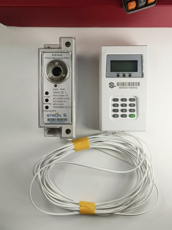 STS-Standard-konformes Pay-as-you-go-Solarsystem mit mobiler Zahlungsintegration und Fernanschluss/-trennung