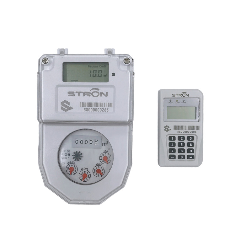 Highly Prepaid Water Meter for Measuring The Water Consumption DN15/DN20/DN25 7.8 Velocity Of Flow