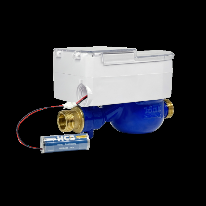 STW36-B Vorauszahlung Wasserzähler Modus Vorauszahlung 1,2 kg Digitalanzeige Wasserverbrauch Überwachung für Kommunen und Industrie