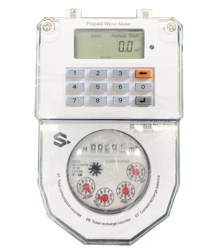 12kg STW36B Prepaid Water Meter Measuring The Water Consumption Accurate Durable Suitable For Commercial And Residential