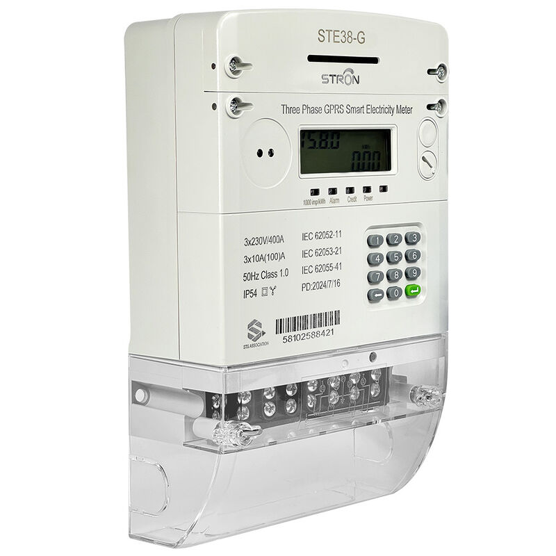 Smart Prepaid-Stromzähler zur Unterstützung der Fernrechnung, Echtzeit-Analyse und -messung in ländlichen und städtischen Smart-Grid-Anwendungen