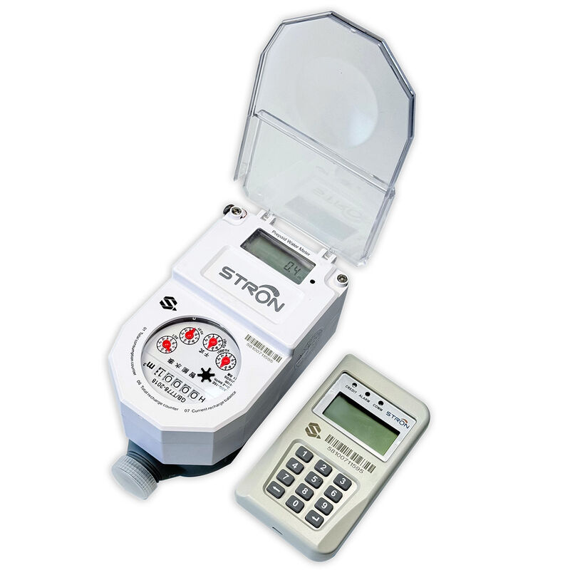 Temperatur 0C-50C Smart-Wasserzähler bietet Messbereich 0-999999 Liter Betriebsdruck ≤1.6Mpa Lösung für das Wassermanagement