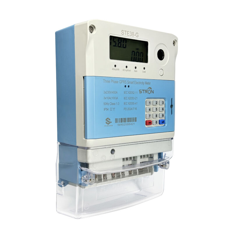 STS Smart Prepaid Electricity Meter Featuring Real Time Alerts and Automated Disconnection to Prevent Energy Theft and Overuse