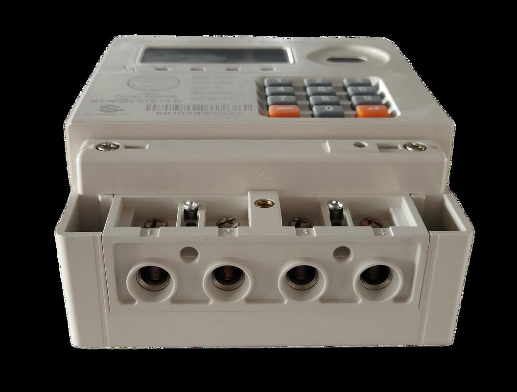 Vorauszahlungs-Token-Typ Smart Prepaid Stromzähler integriert mit unbegrenzter Kapazität und Stronpay-Verkaufssoftware zur Unterstützung von Energie