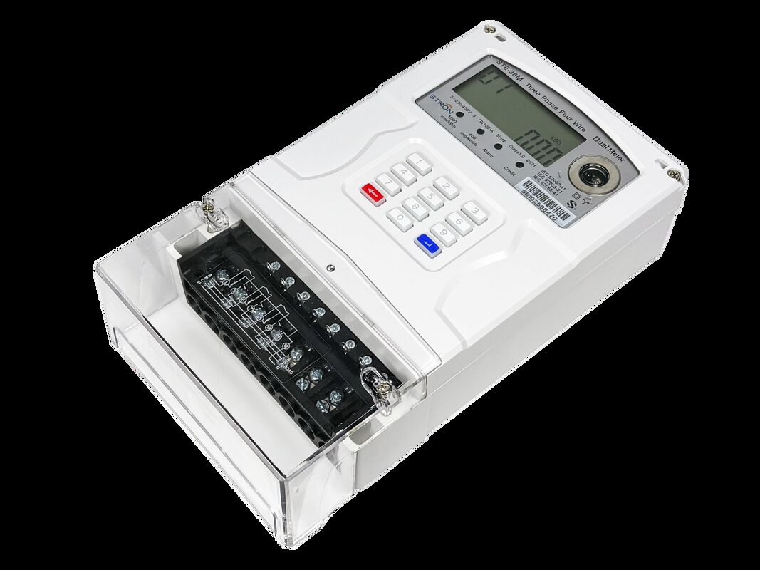 Dual-Source-Dreiphasen-Stromzähler schaltet automatisch zwischen Netz- und Generatorquellen um