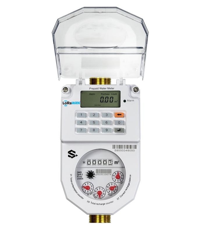 Smart Water Meter wireless smart sensor delivering accurate real time water flow data and facilitating resource allocation