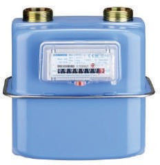 Zwei Vertrags-Gas-Strömungsmesser des Rohr-0.8L, Gaszähler der Membran1.6m3/h