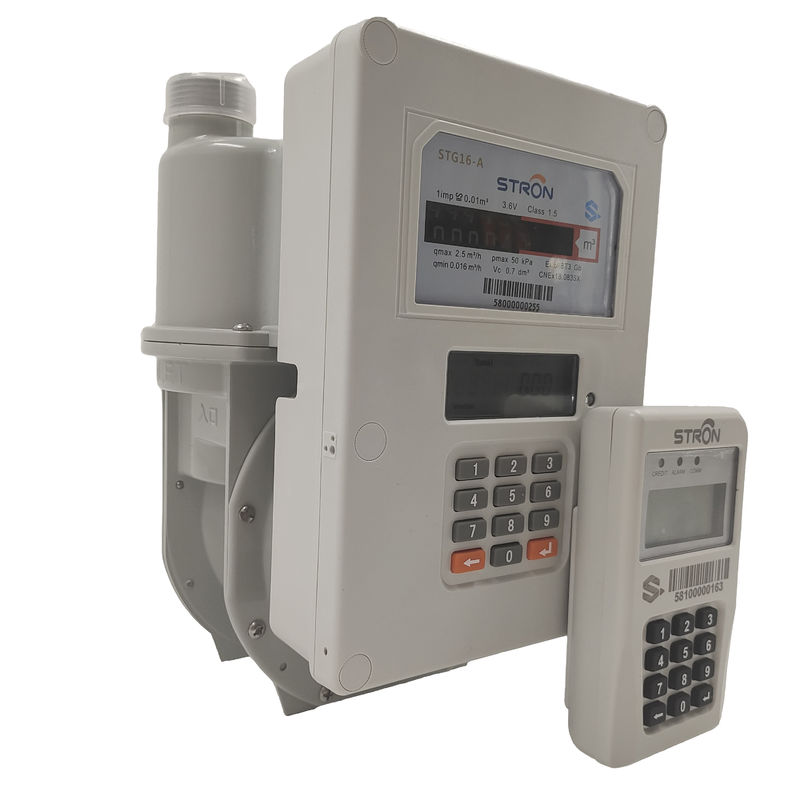 Tragbarer intelligenter Lohn G4 2dm3, wie Sie Meter für Gas-Verbrauchs-Maß gehen