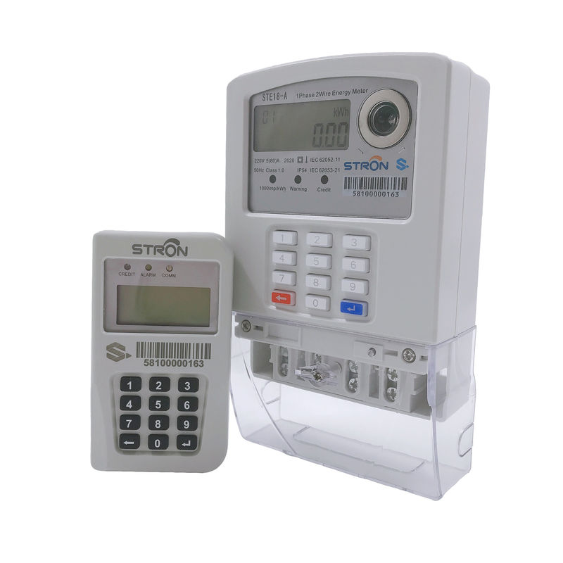 Frankiertes aufgeteiltes Tastatur-einphasig-intelligentes Energie-Meter Überziehschutzanlage Standard mit LORA-RF Modul