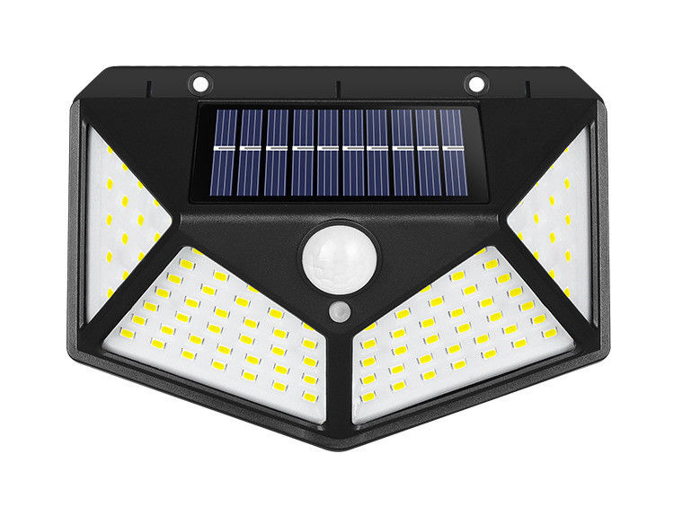 Körper-Induktions-Korridor-Solarlichter der Hof-Wand-Lampen-100LED im Freien