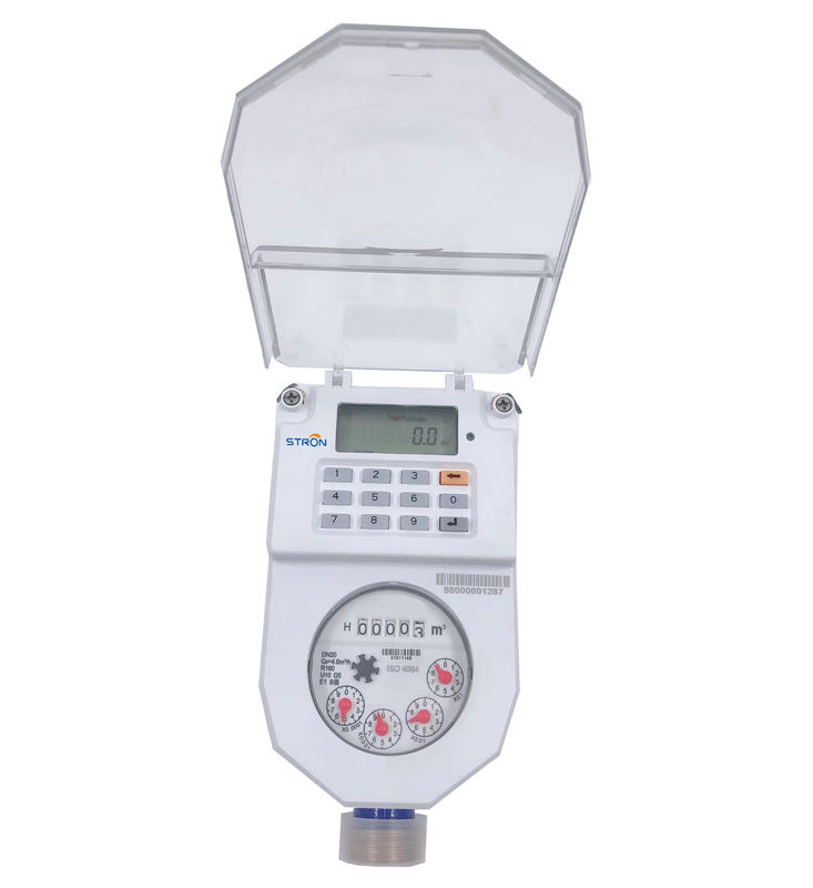 Frankierter/im Nachhinein bezahlter intelligenter elektronischer Wasserzähler mit nicht Rückholventil