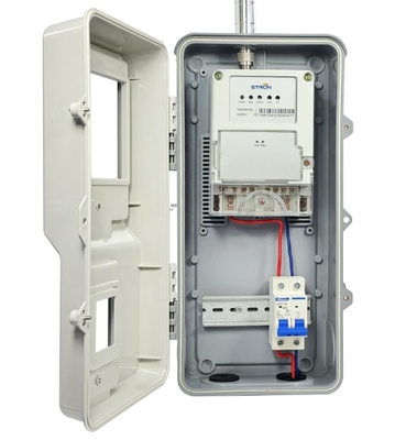 STRON STC18-A AMI Datenkonzentratoreinheit 300 Smart Meter Kapazität LoRa-RF GPRS IP54 Gehäuse für Datenmanagement