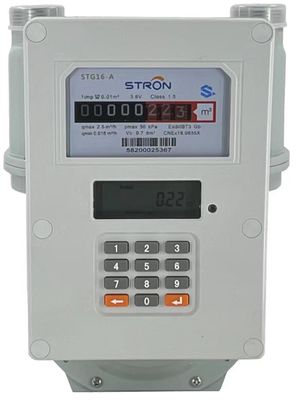 Stahl2 intelligenter Gaszähler der Rohr-Membrang2.5s mit EN1359: Standard 1998