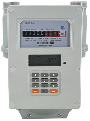 G1.6 Domestic Prepaid Gas Meter Offering RF Connection Type Ensuring Precise Gas Usage Monitoring and Billing Solutions