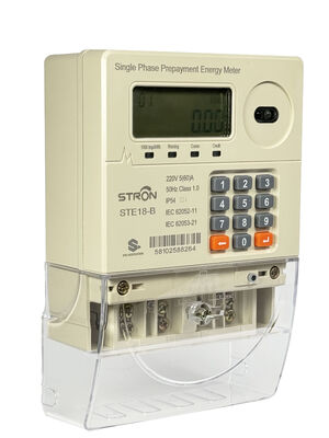 STS Einphasen M-PESA Keypad Smart Prepaid Stromzähler mit LCD-Anzeige und Genauigkeitsklasse 1