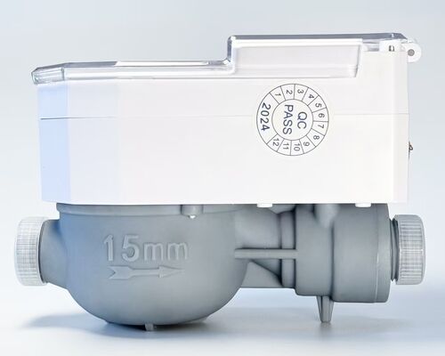 STS-Standard-Smart-Wasserzähler mit Messbereich von 0 bis 999999 Liter und Überwachung der Wassertemperatur von 0,1 bis 90 Grad Celsius