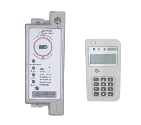 STE18-D Dinrail Berg-einphasig-Spalten-Strom-Meter mit CIU