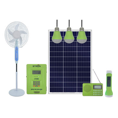 30 Watt Solarenergiesysteme für Wohnungen, 60 Hz tragbares Solarsystem für Zuhause