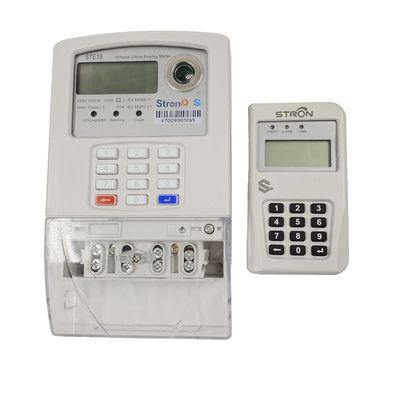 Bezahlte intelligentes frankiertes Meter des Strom-ISO14001, 5A Verbrauchszähler voraus