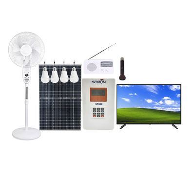 80W Paygo Solar-Heimsystem, 6A Heim Solarstromsystem