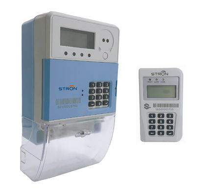 Einphasig-KWH-Meter ISO 9001, 80mA bezahlen Energie-Smart-Meter voraus