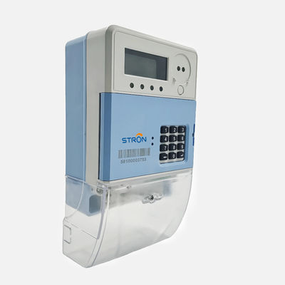 IP54 16kV 1600imp/KWh Smart bezahlte Strom-Meter-einphasiges voraus