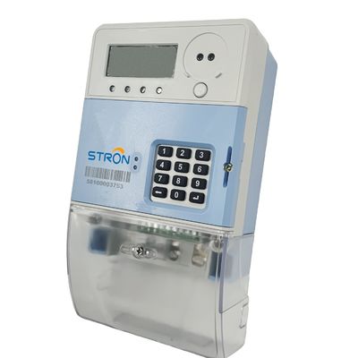 Einphasiges RS232 900MHz Smart bezahlte das wasserdichte Strom-Meter voraus