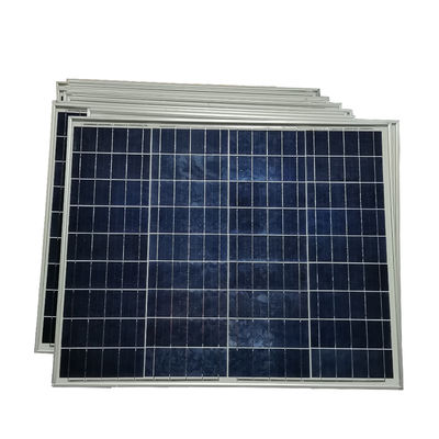 Polykristalline Solarmodule für Wohnhäuser, 50W Haushalts-Solarpanel-System