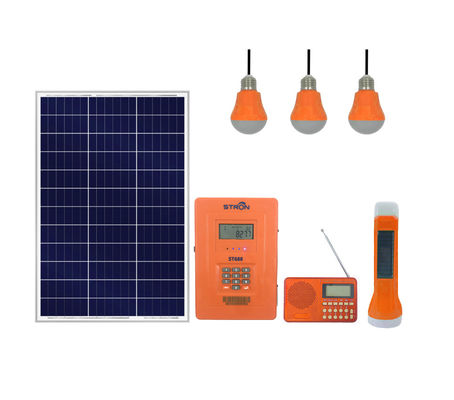 DC12V Wohn-Solarstromsystem mit 76,8 Wh LiFePO4-Batterie